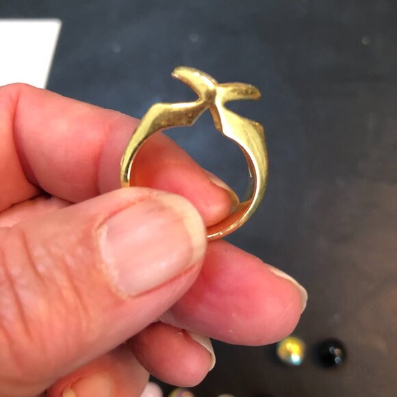 18Kt Orbis ring with marbles - Picture 3 of 8